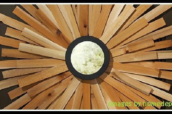 Sunburst Mirror Wreath