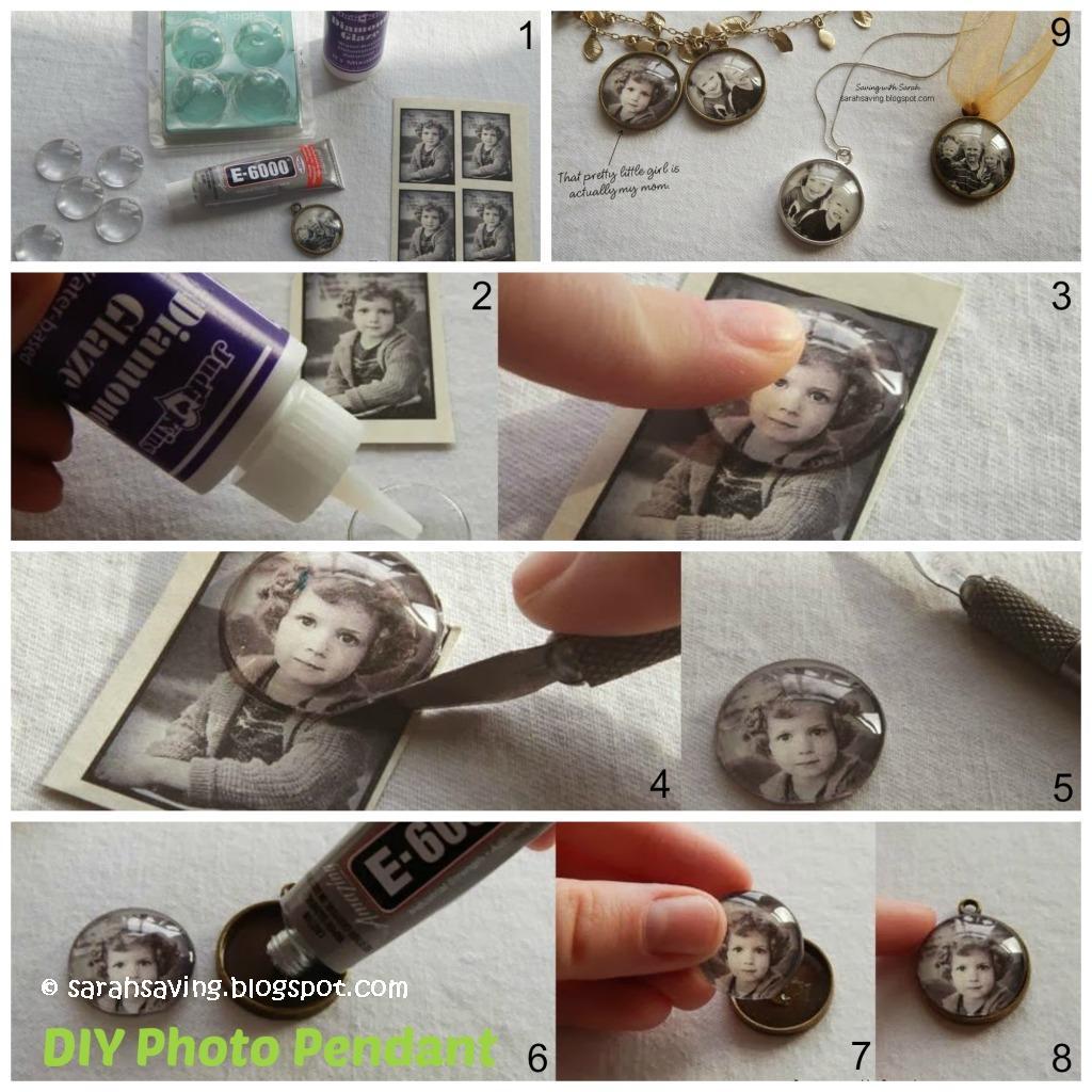 DIY Photo Pendant