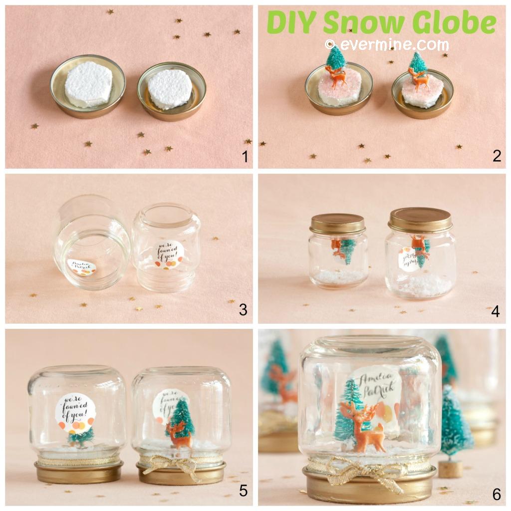 DIY Snow Globe Sensory Jar • Capturing Parenthood