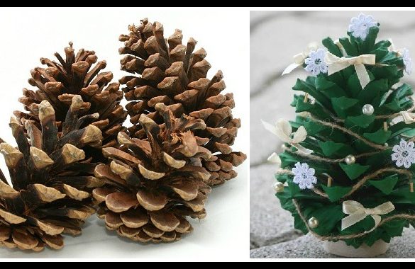 Pine Cone Christmas Ornament