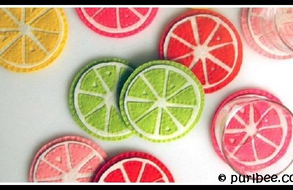 Citrus Coasters