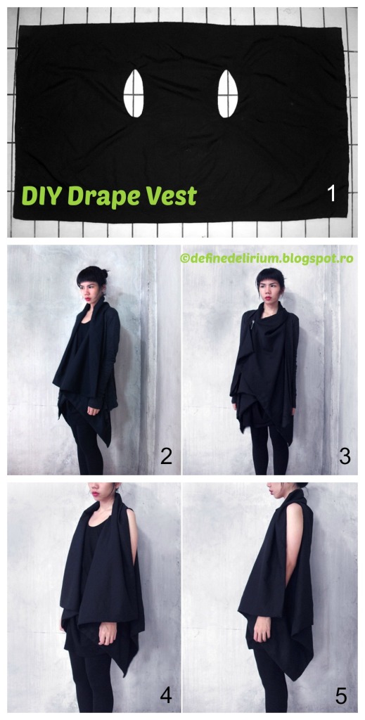 How to make a Drape Vest