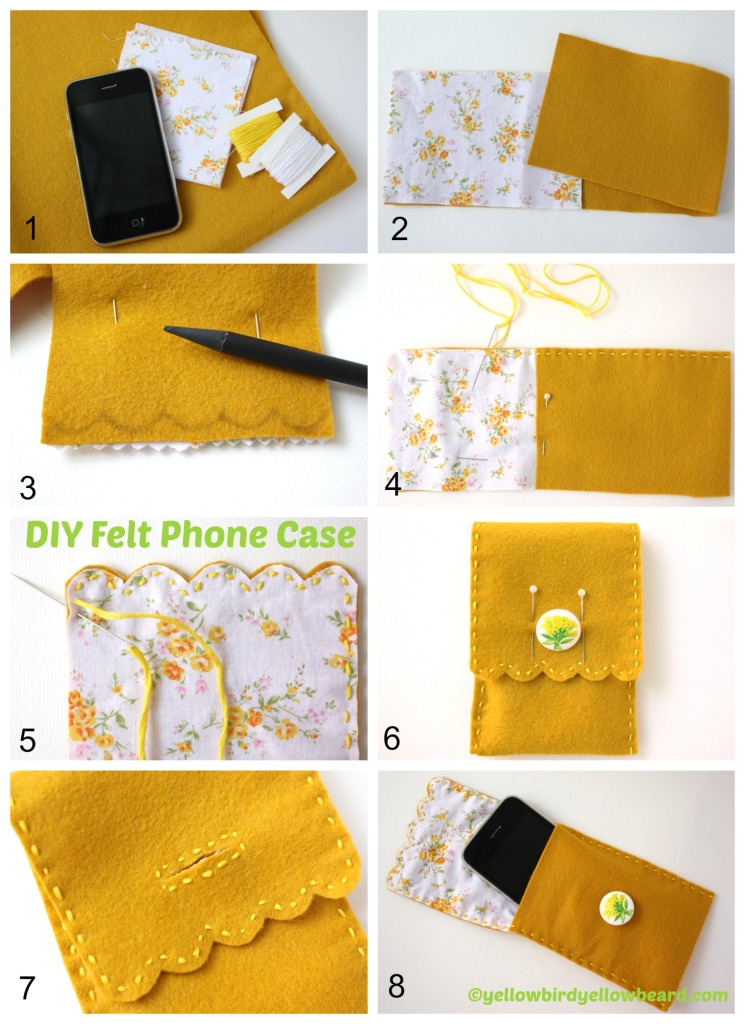 How to make a Felt Phone Case