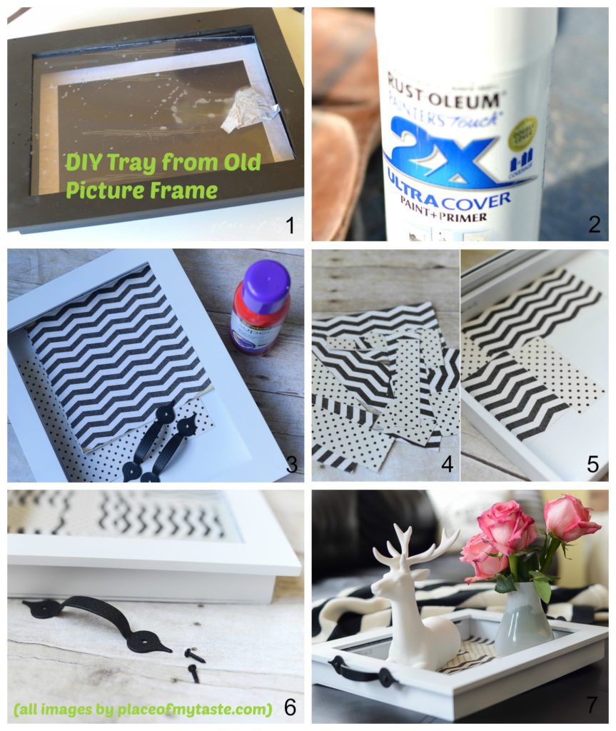 How to make a Tray from Old Picture Frame