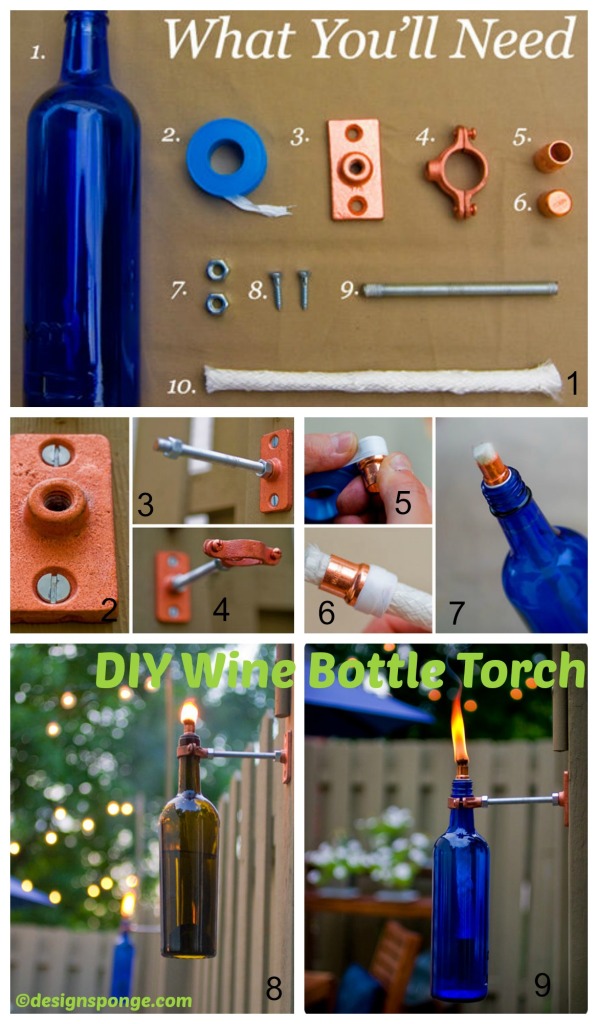 How to make a Wine Bottle Torch