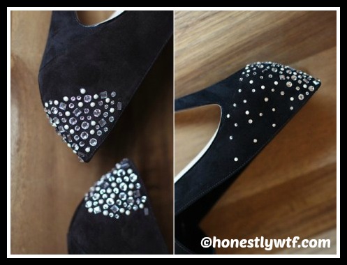 Jeweled Shoes DIY Tutorial