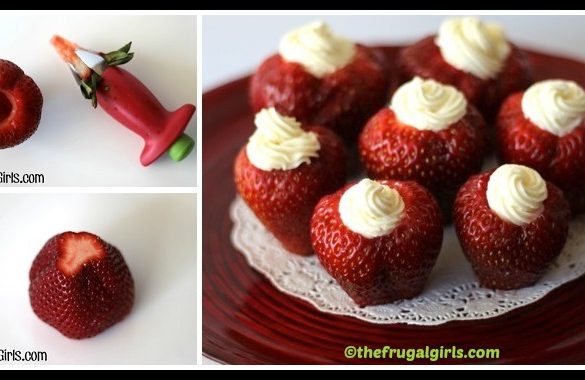 DIY Valentine Strawberries Tutorial