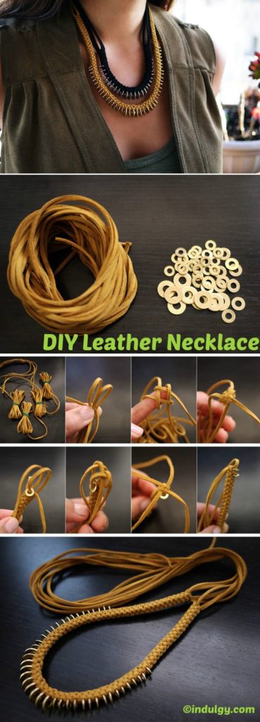 How to make a Leather Necklace