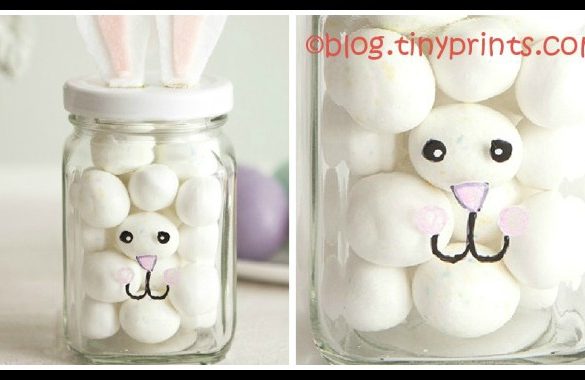 DIY Easter Bunny Jar Tutorial