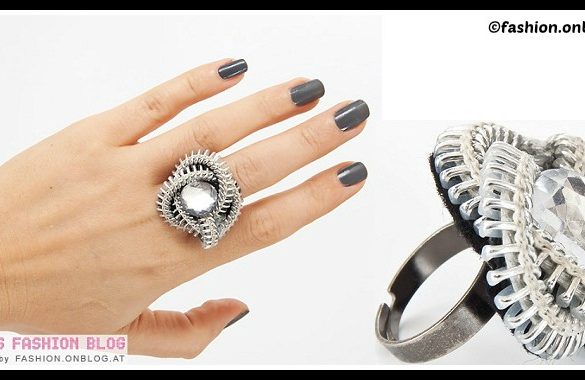 DIY Zipper Ring Tutorial