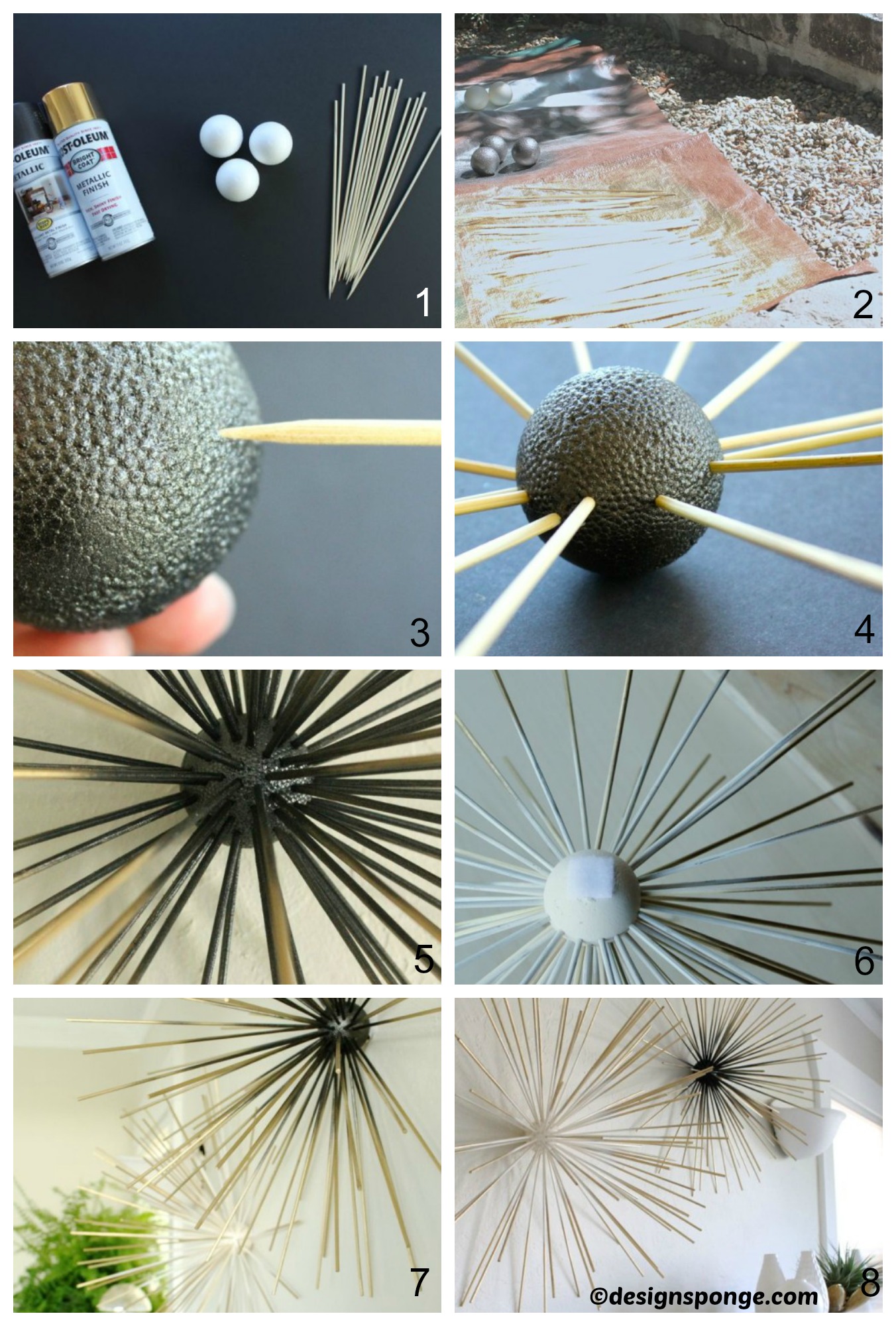 How to make Mid Century Wall Sculpture