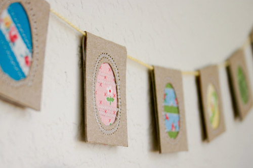 Upcycled Bunting