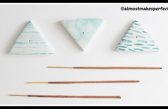 DIY Incense Holders Tutorial