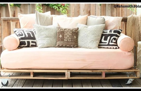 DIY Pallet Couch Tutorial