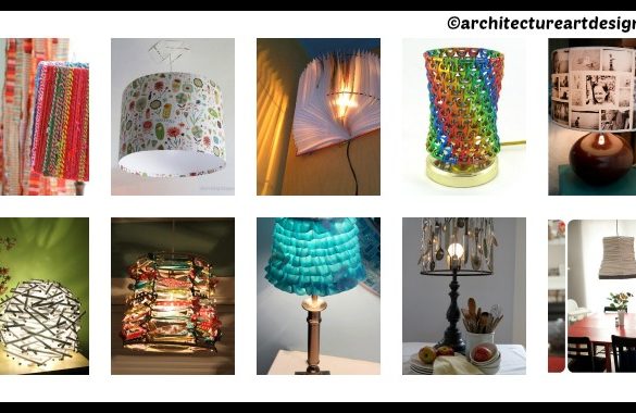 10 DIY Lampshades Ideas Tutorial