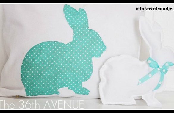 DIY Bunny Pillow Tutorial