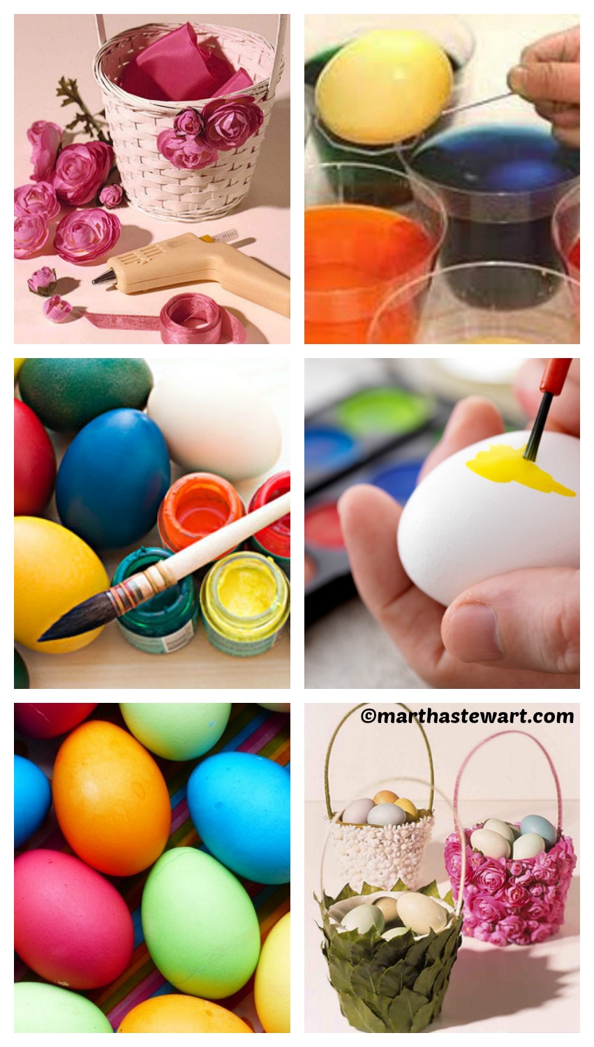 How to make a Flowered Easter Basket