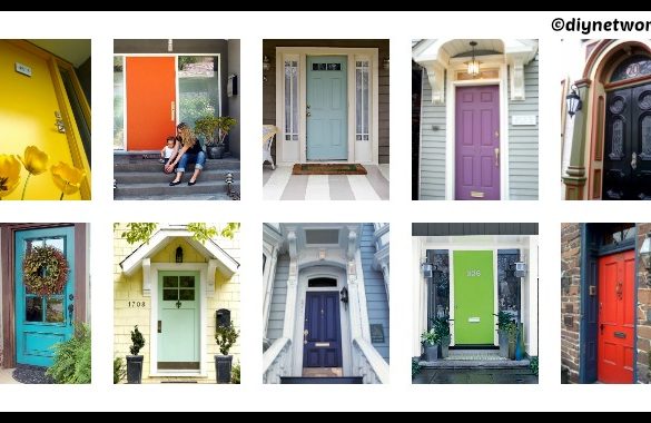 10 Ideas to Paint Your Front Door