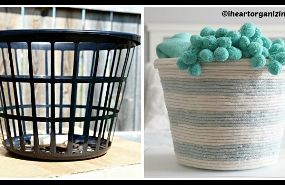 DIY Easter Rope Basket Tutorial