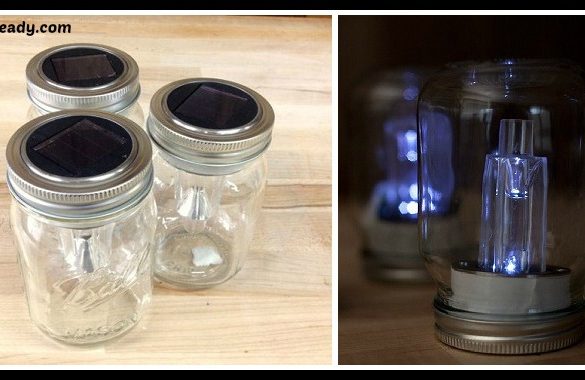 DIY Mason Jar Solar Lights Tutorial