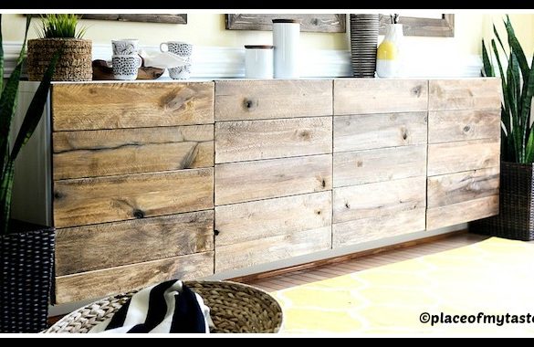 DIY Reclaimed Wood Buffet Tutorial