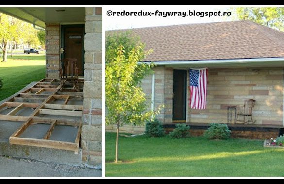 DIY Pallet Wood Front Porch Tutorial