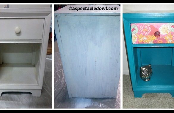 DIY Refurbished Nightstand Tutorial