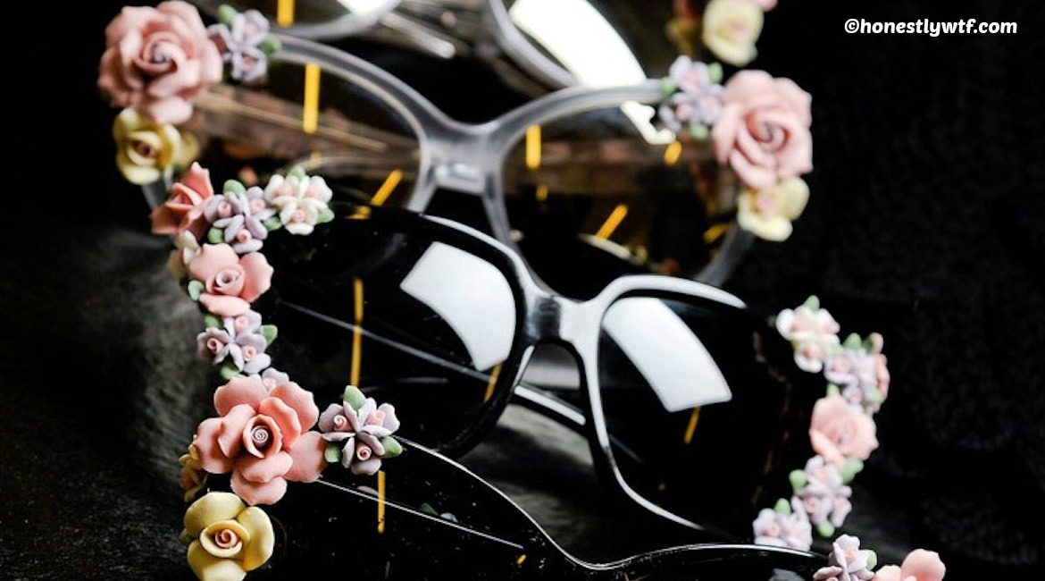 diy floral sunglasses tutorial