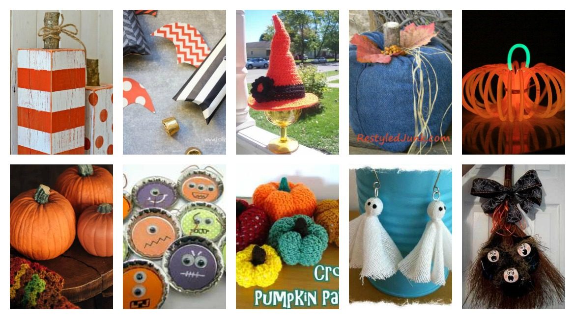 10 diy halloween crafts