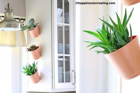 diy kitchen vertical garden tutorial