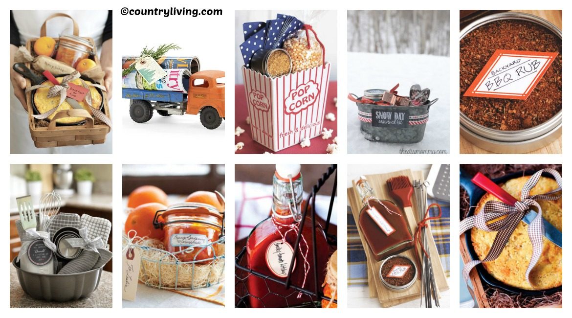 10 Ideas for DIY Christmas Gift Baskets