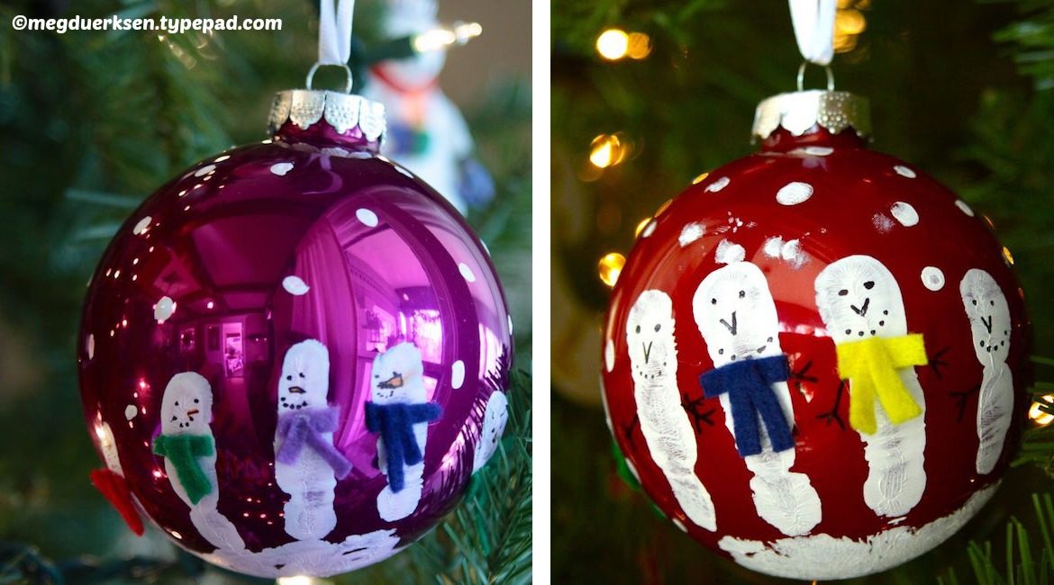 DIY Painted Christmas Glass Balls Tutorial