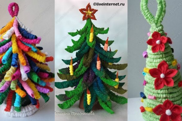 DIY Paper Christmas Tree Tutorial