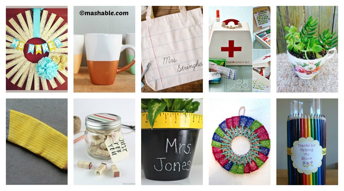 10 DIY gifts for teachers