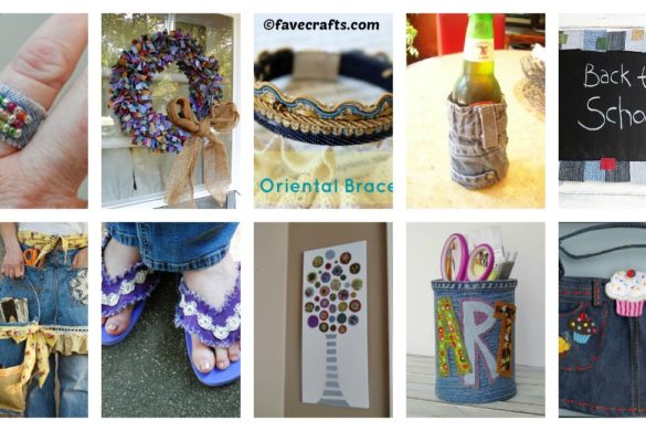 10 ways to reuse old jeans