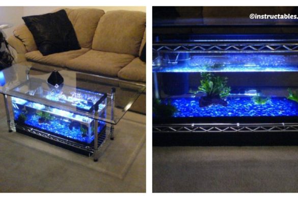 DIY Aquarium Coffee Table Tutorial