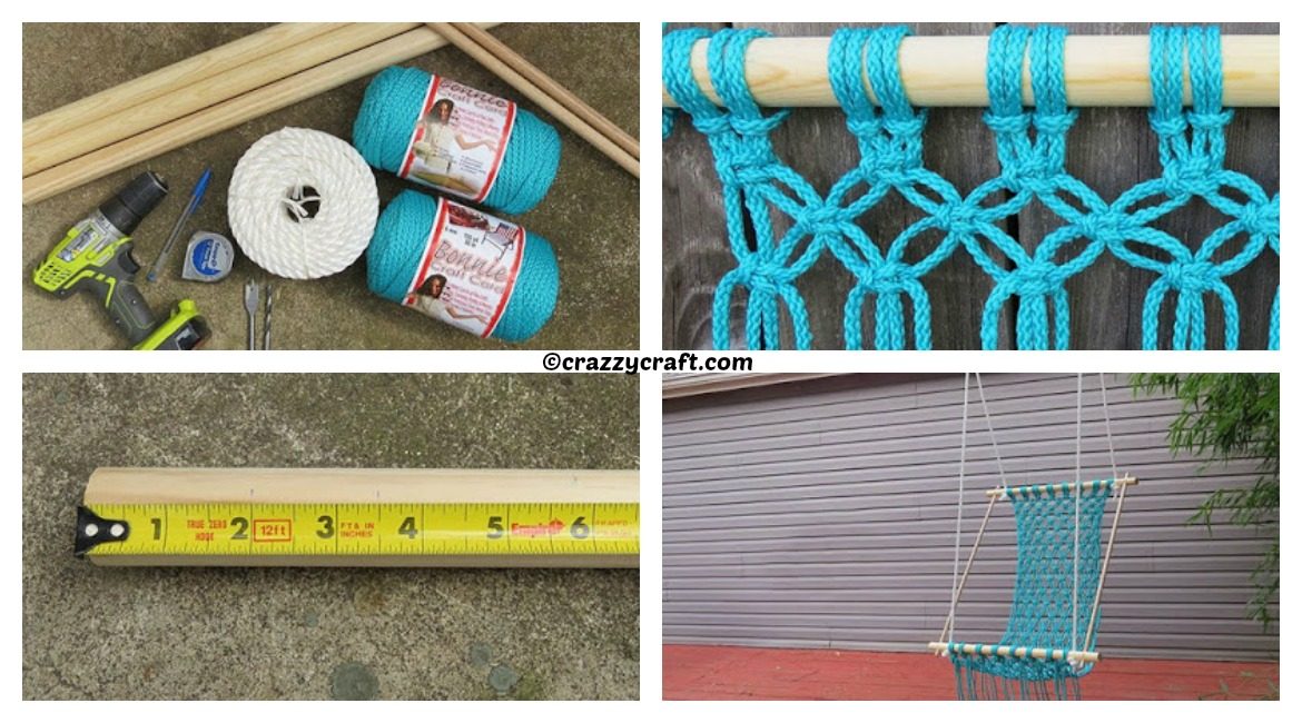 DIY Macrame Hammock Tutorial