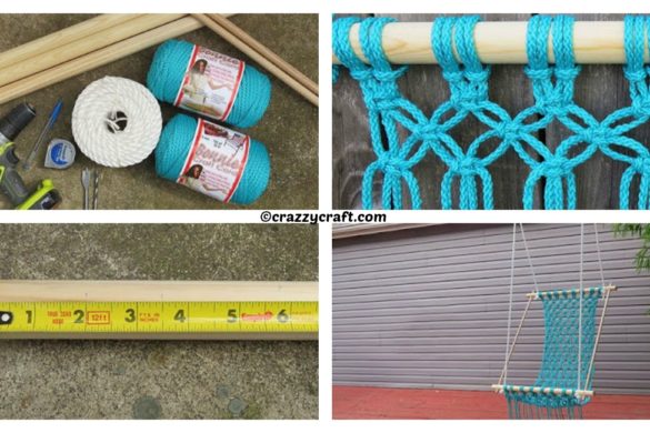 DIY Macrame Hammock Tutorial