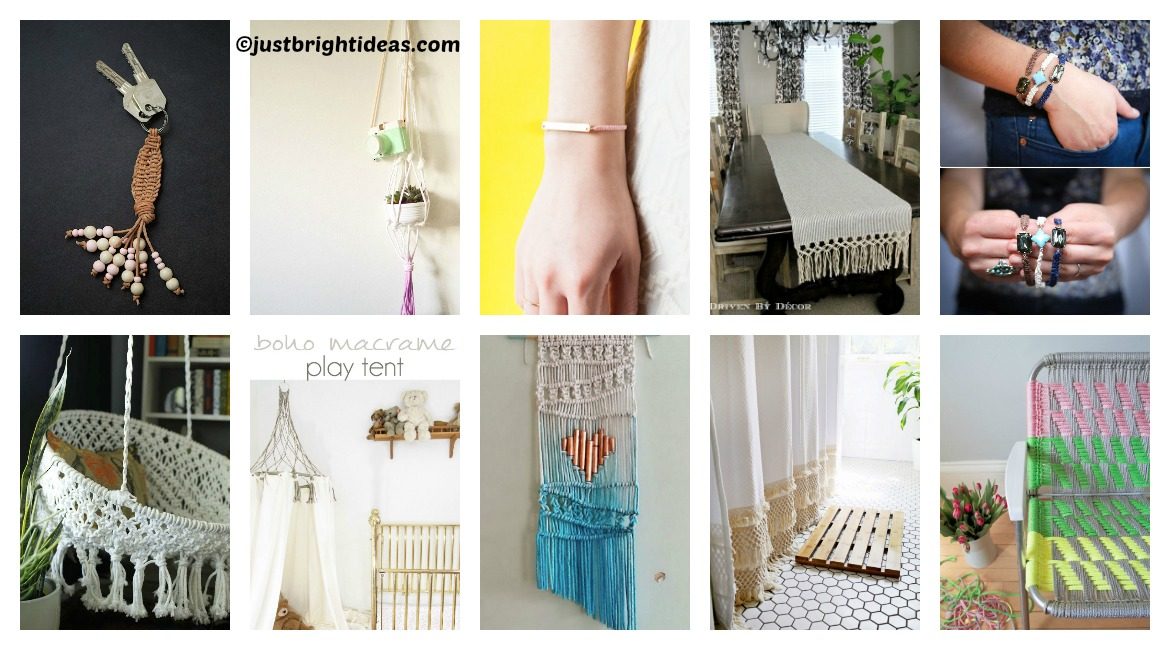 10 ways to use macrame