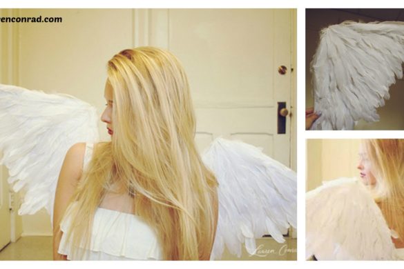 DIY Angel Wings Tutorial