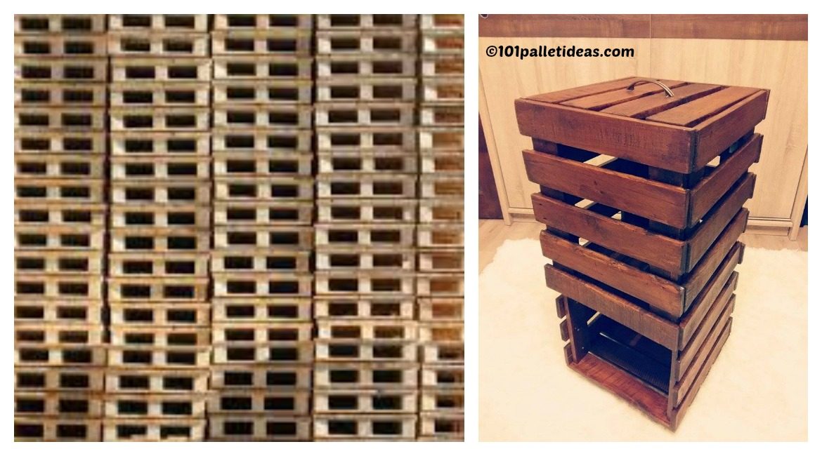 DIY Pallet Bathroom Storage Tutorial