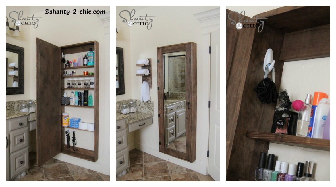 DIY Bathroom Storage Tutorial