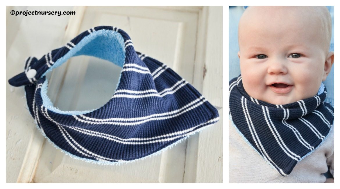 DIY Bandanna Bib Tutorial