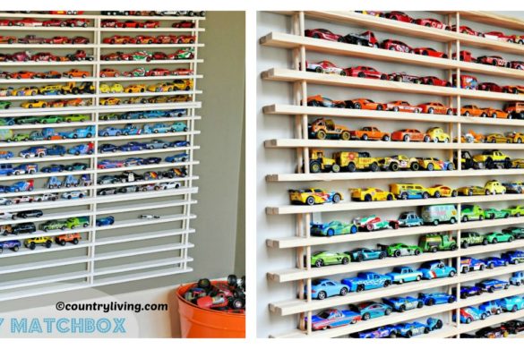 DIY Matchbox Car Garage Tutorial