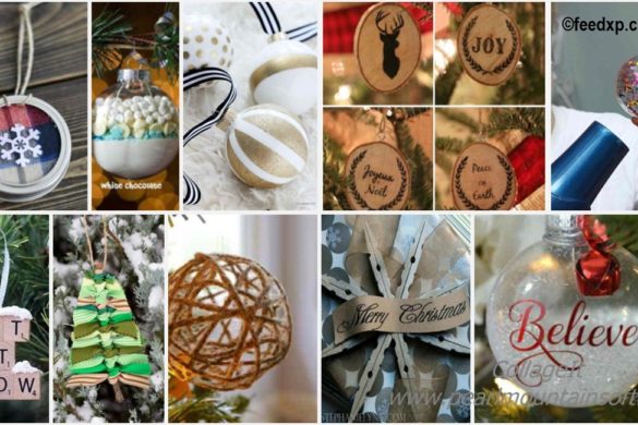 10 Easy Christmas DIY Ornaments