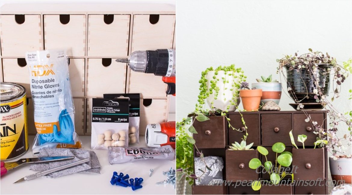 DIY Plant Drawers Tutorial