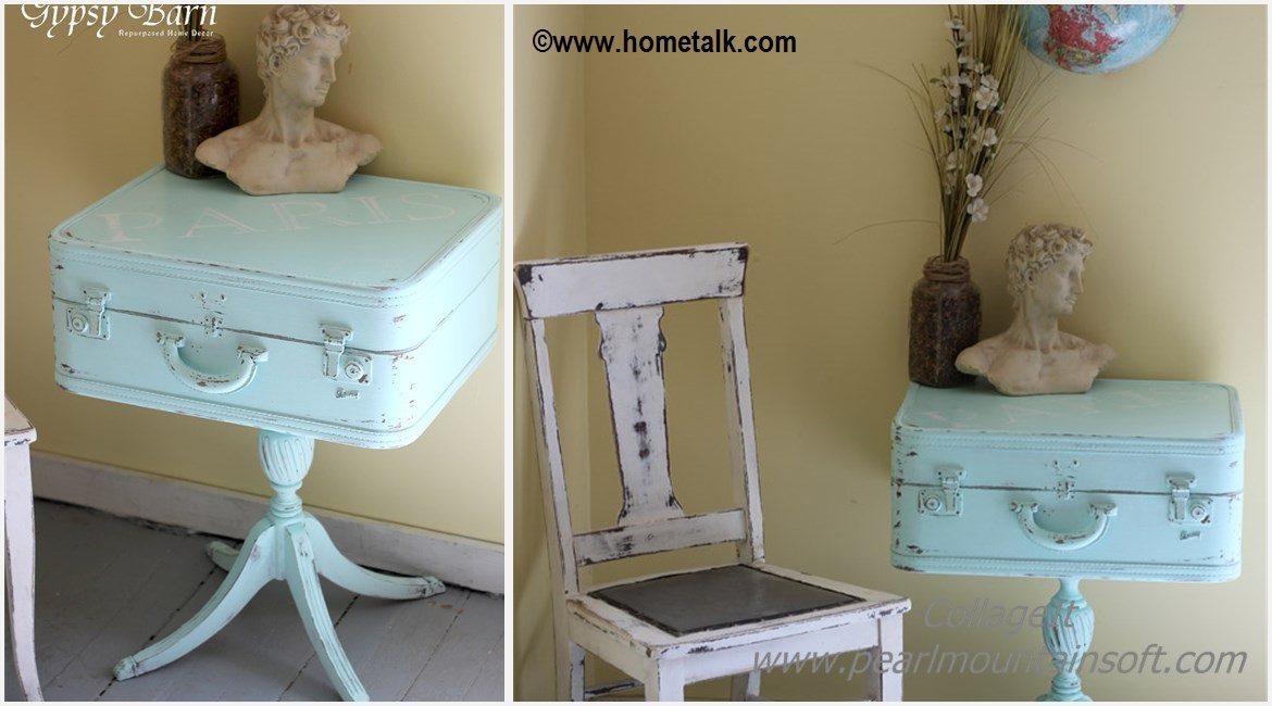 DIY Suitcase Table Tutorial