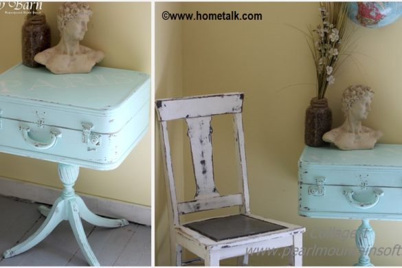 DIY Suitcase Table Tutorial